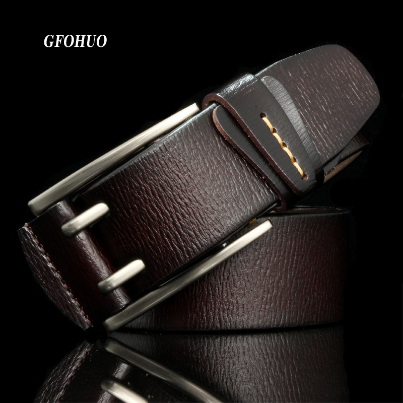 Pin Type Casual Wear Mens Leather Belts