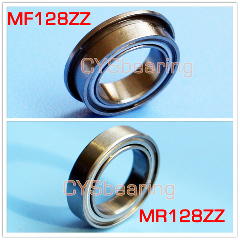 SMR128ZZ stainless steel MR128ZZ MR128ZZ 8X12X3.5mm 8*12*3.5mm MR128-2Z MF128ZZ F678ZZ flange ball bearing ► Photo 1/1