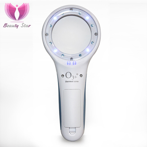 Portable Blue LED Cold Light Skin Analyzer With 8 Times Magnification Effect Skin Analysis Detection Personal Care ► Photo 1/5