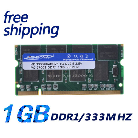 KEMBONA Ram ddr1 333 sodimm pc2700 200pin CL2.5 compatible with ALL for laptop and Notebook - Price history & Review | AliExpress Seller - King Memory Fashion Company | Alitools.io