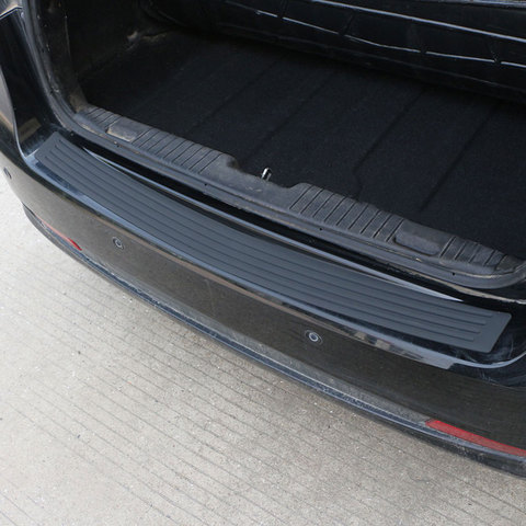 Car Rubber Rear Guard Bumper Protector Trim Cover Car Sticker Plate for Renault Sceni C1 2 C3 Modus Duster Logan Sandero ► Photo 1/1