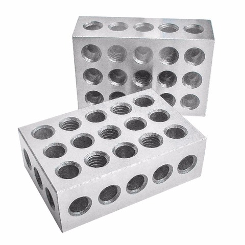 2pcs/set Hardened Steel 2-4-6 Blocks 0.0001