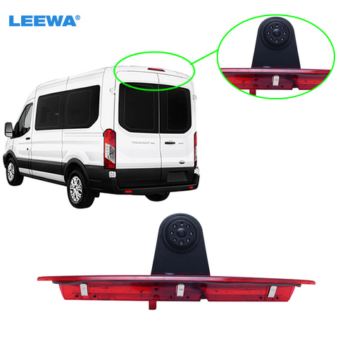 LEEWA Car LED Brake Light IR Rear View Reversing/Parking Camera For FORD Transit L MODEL 2014-2015  #CA5375 ► Photo 1/1