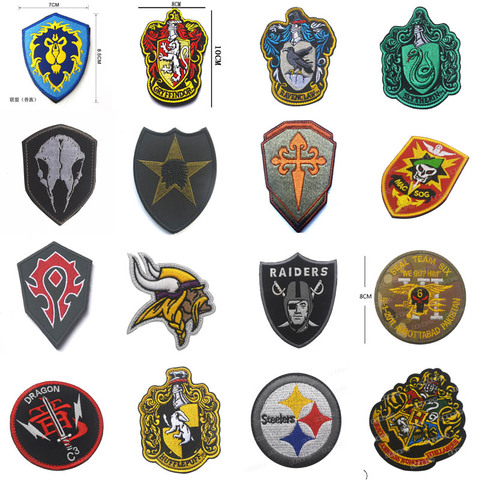 100% Embroidery Peace Walker Insignia Alloy Gear MGS OUTER HEAVEN Embroidered Armband Badges Back Glue Badge Epaulette Patch ► Photo 1/6