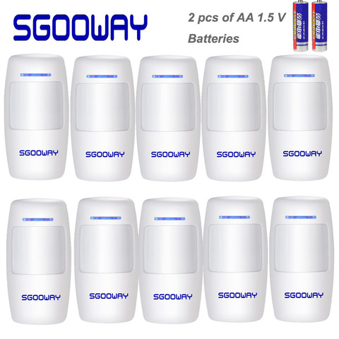 Sgooway Wireless Infrared PIR sensor Wireless Motion Detector 10 Pieces Free shipping 433 MHZ ► Photo 1/6