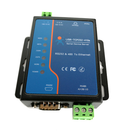 USR-TCP232-410s ModBus RTU Converters support DNS DHCP RS232 RS485 SERIAL TO ETHERNET TCP/IP MODULE ► Photo 1/6