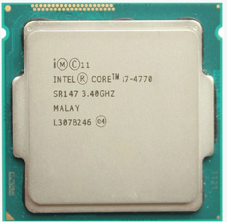 Intel Core Processor I7 4770 I7-4770 i7 4770  CPU LGA 1150 Quad-Core cpu  properly Desktop Processor can work ► Photo 1/1