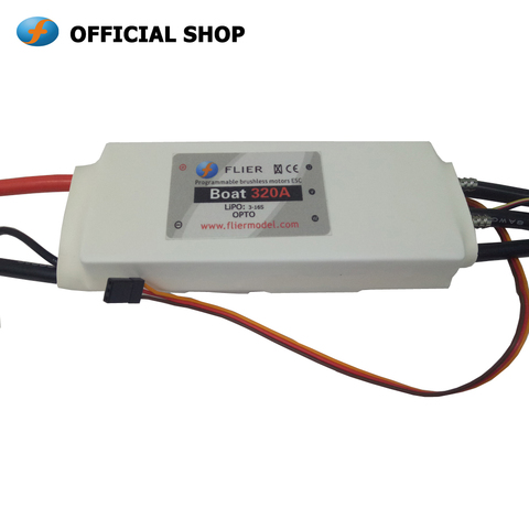 Flier new version speed controller 16S 320A brushless boat ESC ► Photo 1/6