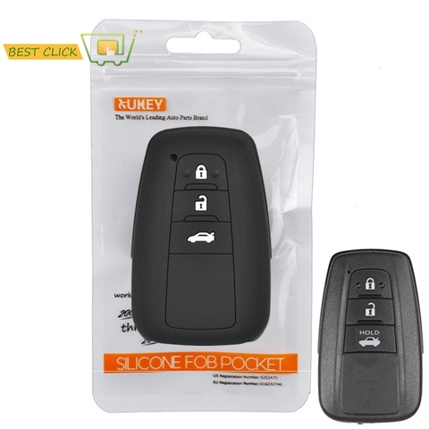 Brand New Toyota 6 Button Smart Key Protective Silicone Case