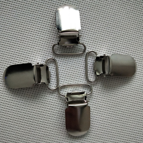 Metal Hook Pacifier Suspender Clips 20 mm for Jacket Clothes Accessories ► Photo 1/6