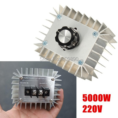 5000W AC 220V High-Power Electronic Regulator SCR Voltage Regulator Module ► Photo 1/6