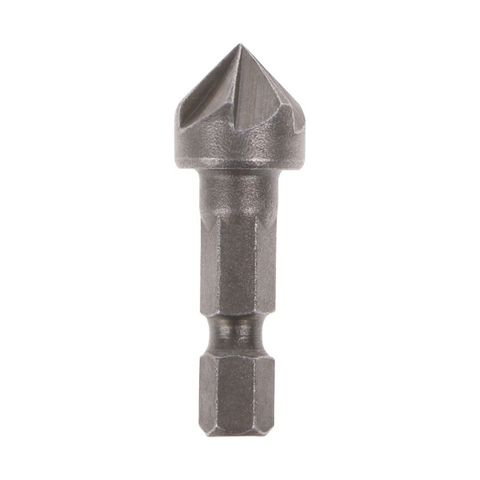 6 Flute Countersink Drill Bit 90 Degree Point Angle Chamfer Cutting Woodworking Tool ► Photo 1/6