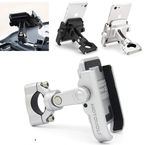 For BMW r1200gs lc R1200 GS R 1200GS R NINE T 13-17 R NINET Universal Mobile Phone Holder Motorcycle Bicycle Stand Rotatable ► Photo 1/6