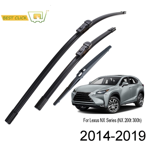Misima Windshield Windscreen Wiper Blades For Lexus NX Series NX200 NX200t NX300h 2015 2016 2017 2022 Front Rear Wipers ► Photo 1/6