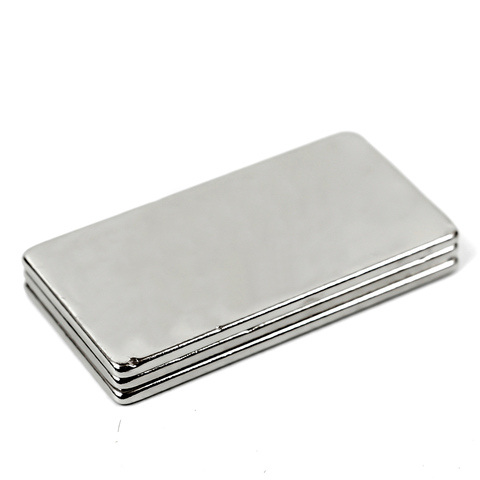 3pcs 40 x 20 x 2mm N35 Mini Super Strong Block Magnets Rare Earth Neodymium Magnet 40*20*2mm ► Photo 1/3