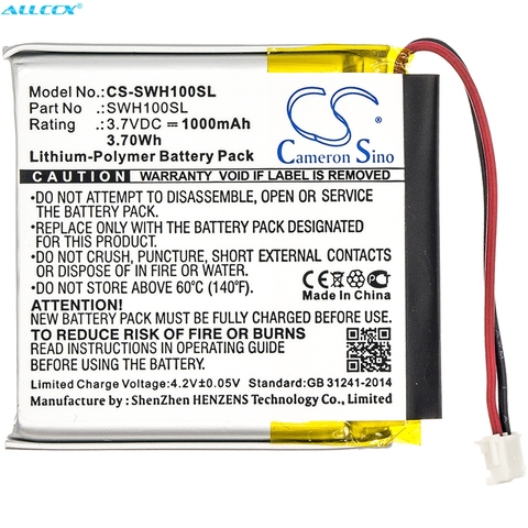 Cameron Sino 1000mAh Battery SP 624038 for Sony WH-1000xM3 ► Photo 1/5