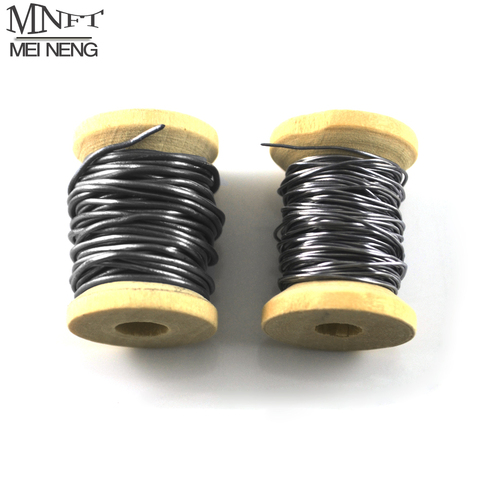 MNFT 2Pcs/Lot Two Sizes Dia 0.5 mm/1.0mm Round Ultra Soft Lead Wires Different Length Fly Tying Super Lead Wires for Weight Line ► Photo 1/6