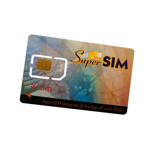 16 in 1 Max SIM Card Cell Phone Super Card Backup Cellphone Accessory 8.5 x 5.4 x 0.1 CM ► Photo 1/6