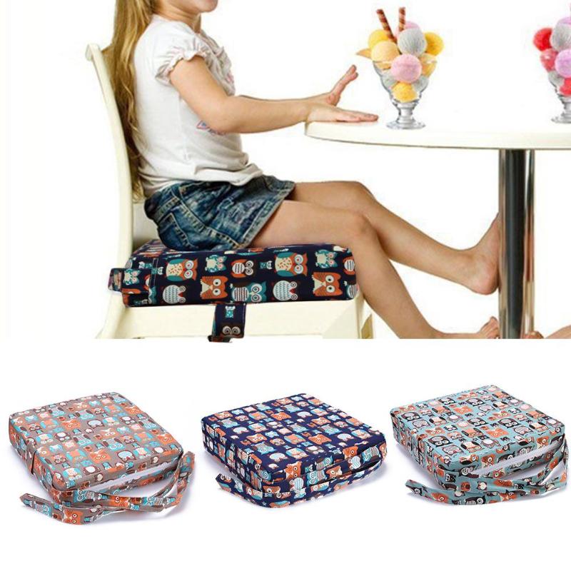 Adjustable Removable Baby Dining Chair Booster Cushion  Highchair Seat Pads 