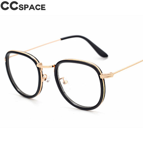 48014 Round Metal Glasses Frames Women Transparent Styles Brand Designer Optical Fashion Computer Glasses ► Photo 1/6