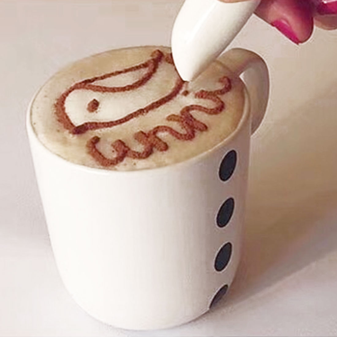 New Electrical Baking Latte Art Pen Coffee Carved Pen Spice Pen For Coffee  Cake Hot Selling Cake Decoration Pastry Tools - Price history & Review, AliExpress Seller - Shop1381906 Store