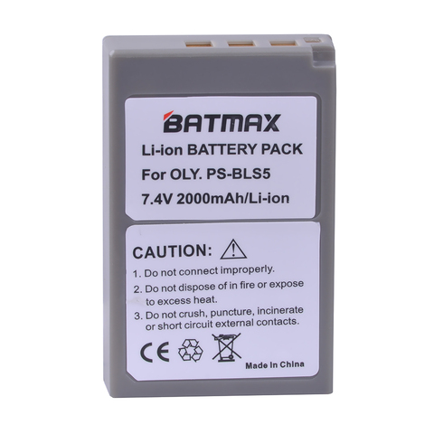 1Pcs PS-BLS5 BLS-5 BLS5 BLS-50 BLS50 Camera Battery for Olympus PEN E-PL2,E-PL5,E-PL6,E-PL7,E-PM2, OM-D E-M10, E-M10 II, Stylus1 ► Photo 1/1