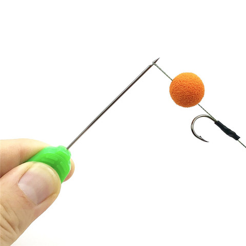 4x Carp fishing baiting needles splicing needles knot puller scissors boilies pop up corn tiger nut chod hair rigs making tools ► Photo 1/6