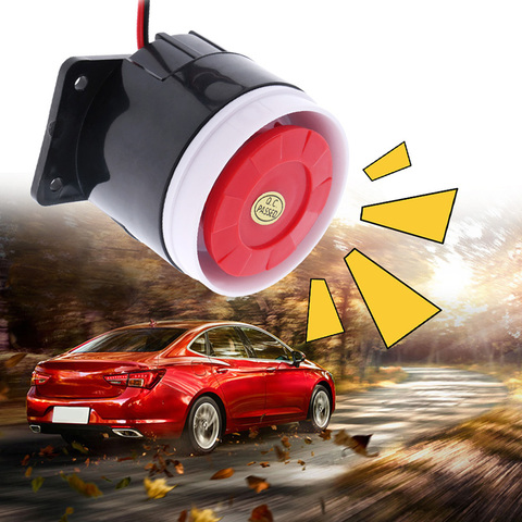 1 Pcs DC 12V Auto Warning Siren Backup Alarms Horns Warning Sound Beeper Reverse Siren Horn Car/Truck/RV/Camper/ATV Accessories ► Photo 1/6