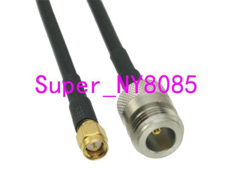 RG58 Cable N Female Jack to SMA Male Plug Straight 6inch~20M ► Photo 1/4