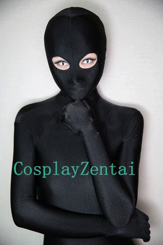  speerise Adult Full Spandex Bodysuit Unitard Costume Zentai Suit  Without Hood, M, Black : Clothing, Shoes & Jewelry