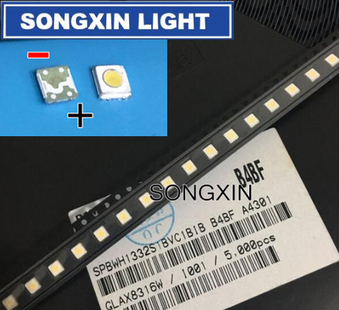 50pcs LED Backlight High Power LED 3v 1W 3537 3535 100LM Cool white LCD Backlight for TV TV Application FOR SAMSUNG ► Photo 1/3