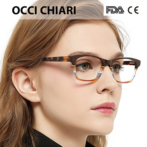 OCCI CHIARI HandMade Italy craftsmanship Prescription Lens Medical Optical Eyeglasses prescription Clear Glasses Frames CEREA ► Photo 1/6