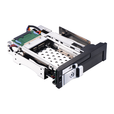 Uneatop Optical drive 2.5+3.5in multi-function hot swap SATA SSD HDD mobile rack for 5.25in PC Bay Front Slot ► Photo 1/6