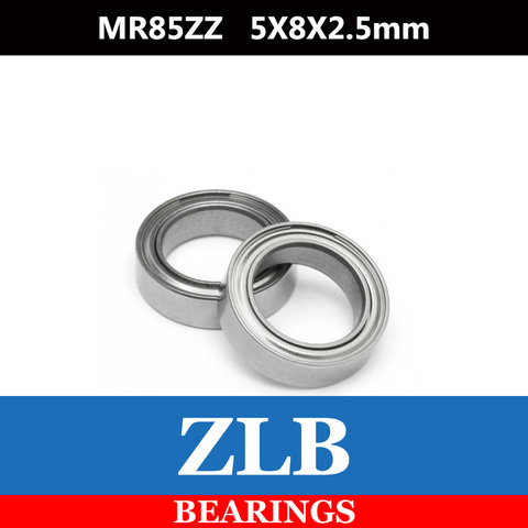 Free Shipping 10 PCS MR85ZZ ABEC-5 5X8X2.5 mm Deep groove Ball Bearings MR85 / L-850 ZZ ► Photo 1/2