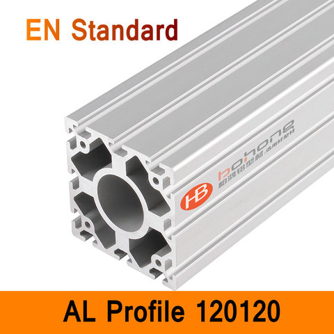 120120 Aluminium Profile EN Standard DIY Brackets Aluminium AL Extrusion CNC 3D DIY Printer Frame Heavy Aluminum Frame T Slot ► Photo 1/1