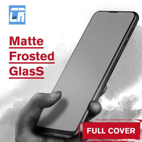 No Fingerprint Matte Frosted Tempered Glass for Xiaomi Redmi Note