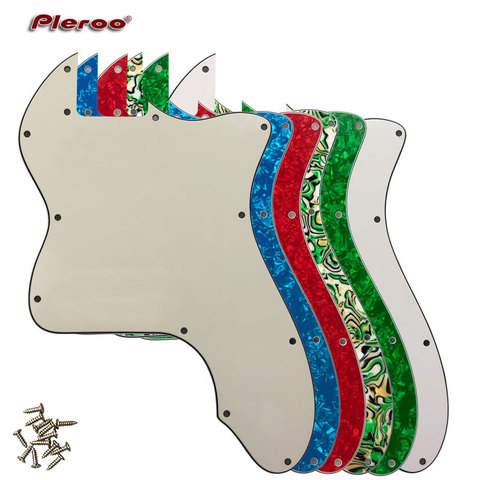 Pleroo Guitar Parts - For US FD DIY Classic Series '72 thinline Tele  Telecaster Guitar Pickguard Blank Scratch Plate ► Photo 1/6