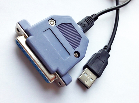 Free shipping USB to Parallel USB-LPT adapter for kinds of parallel device ► Photo 1/1
