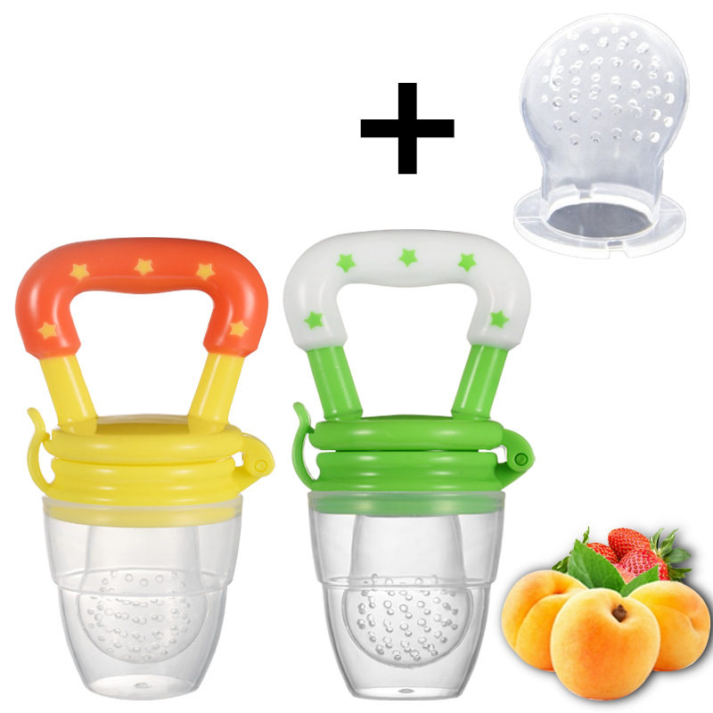 Fruit Feeding Teat Fresh Food Nibbler Baby Pacifiers Feeder Kids