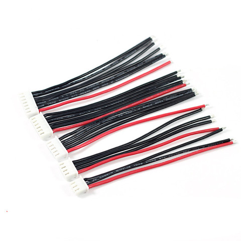 1PCS 10CM 2S 3S 4S 5S 6S 7S 8S 9S 10S1P Balance Charger Cable 22 AWG Silicon Wire JST XH Plug ► Photo 1/1