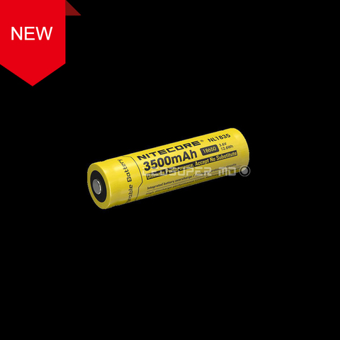 Original Nitecore NL1835 High discharge performance 18650 Li-ion Rechargeable Battery 3500mAh for Portable Lighting ► Photo 1/1