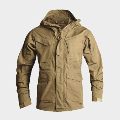 Men Tactical Clothing US Army Windproof Military Field Jacket Coats Hoodie Casaco Masculino Windbreaker Men Autumn winter ► Photo 1/6