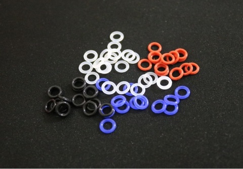 MX Rubber O-Rings Switch Dampeners DBlack Clear Red Blue Cherry MX Keyboard Dampers Keycap O Ring ► Photo 1/2