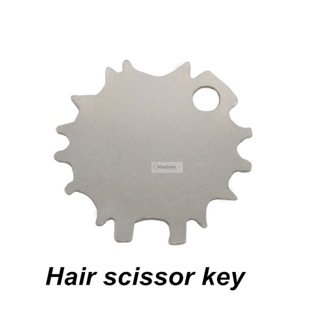 10pcs hair scissors adjust key tighten the screws tools shears adjuster steel regulator ► Photo 1/1