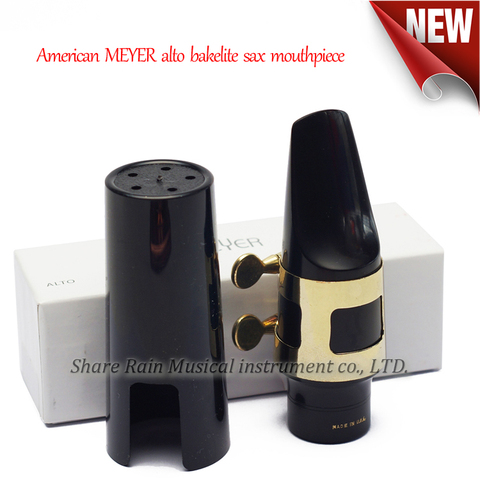 American MEYER  Eb alto bakelite Hard rubber sax  mouthpiece ► Photo 1/6