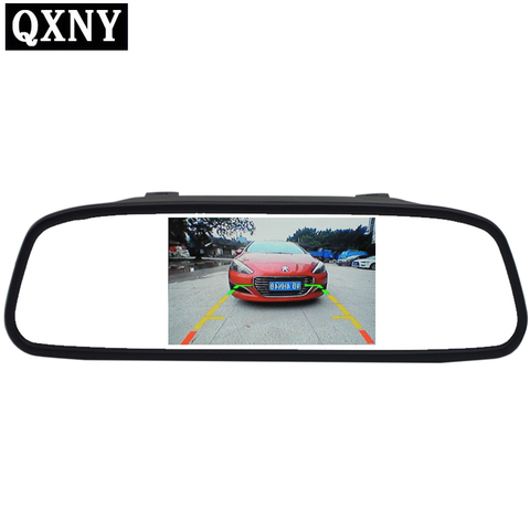 4.3 inch screen TFT LCD Color Display Parking rear Car Mirror HD Car Monitor for Rear view Camera Night Vision Reversing ► Photo 1/6