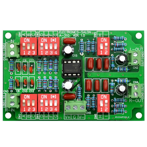 Electronics-Salon Stereo Phono RIAA Preamplifier Module Board, Preamp, MD-A310. ► Photo 1/6