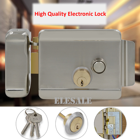 Brand New Electric Control Lock Electronic Magnetic Door Lock For 12V DC Access Control System Video Intercom Door Phone System ► Photo 1/3