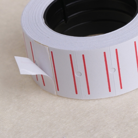 1 Roll(500 Labels) White Self Adhesive Price Label Tag Sticker Office Supplies ► Photo 1/6