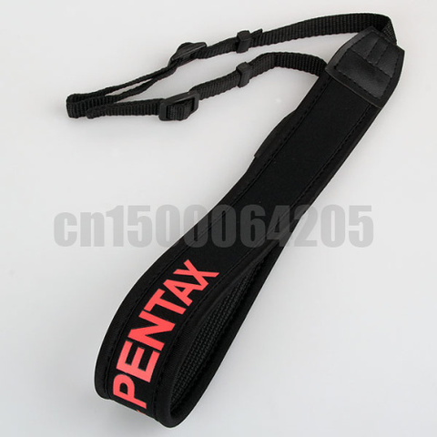 1pcs camera Elastic red shoulder strap Neoprene Neck Strap for Pentax K20D K200D K100D K5 K3 ► Photo 1/1